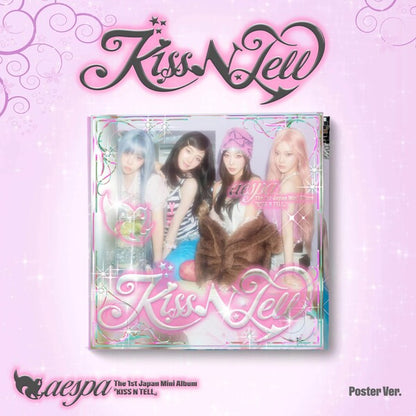 AESPA - Kiss N Tell (Limited Stocks) [Poster Ver.]
