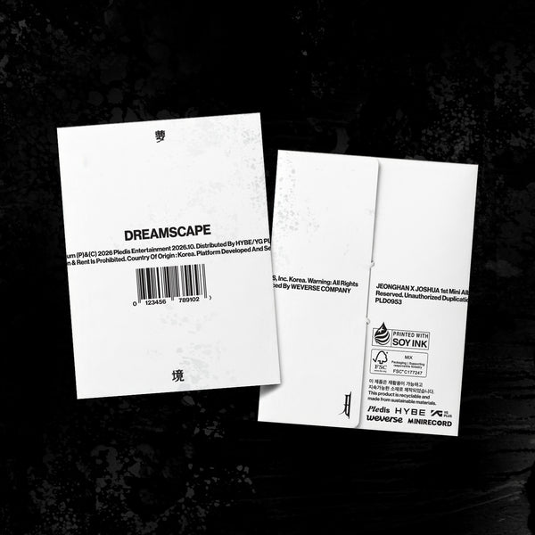 JeonghanXJoshua (SEVENTEEN) - DREAMSCAPE (1st Mini Album) [Weverse Albums Ver.]