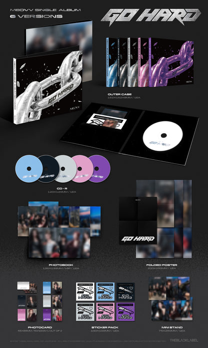 MEOVV - GO HARD (Single Album) [Standard Ver.] [RANDOM]