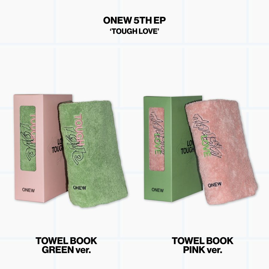 온유 (ONEW) - TOUGH LOVE [TOWEL BOOK Ver.] 5th Mini Album