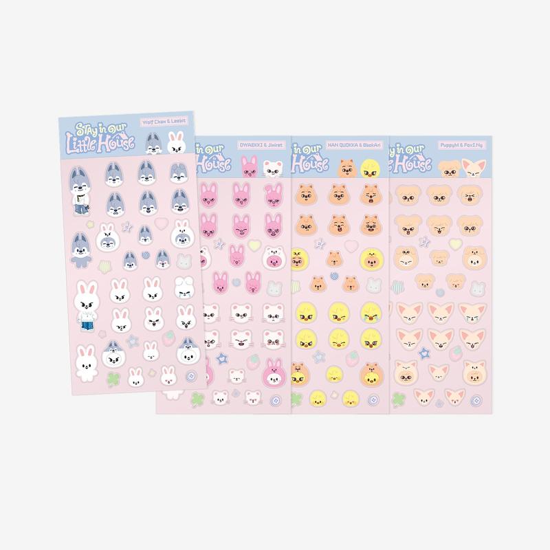 STRAY KIDS - skzoo 3d sticker - stay in our little house 1