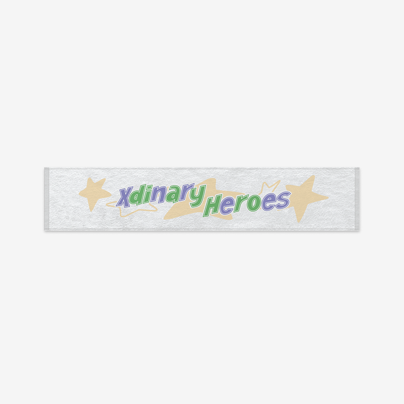 XDINARY HEROES - towel slogan - the xcape 1