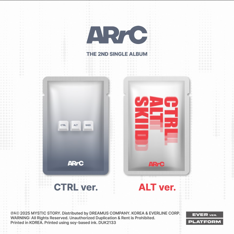 ARrC - CTRL+ALT+SKIID (Single Album) [CTRL+ALT Ver. / 2종 Set]