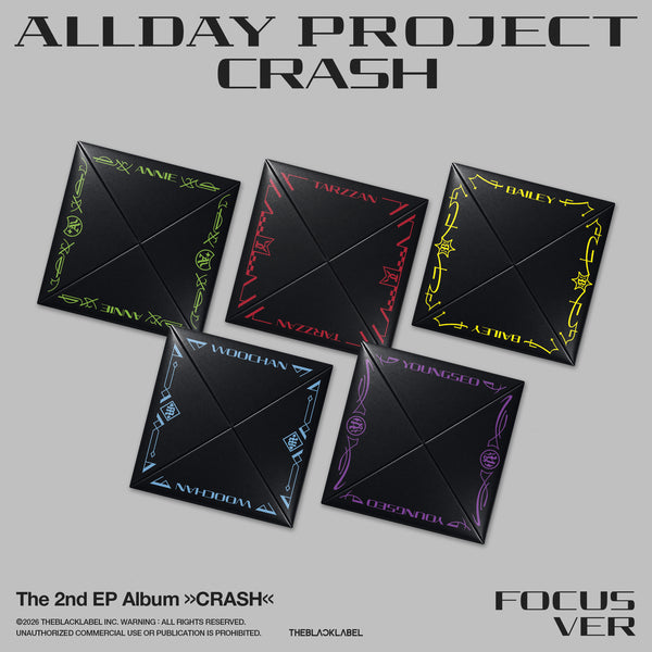 [POB] ALLDAY PROJECT - CRASH (2nd EP) [FOCUS Ver.] [SET]