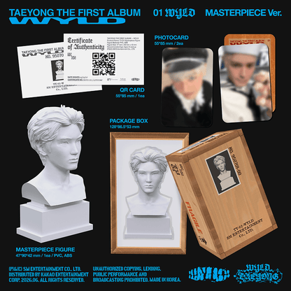 TAEYONG - WYLD (The 1st Album, Limited Edition) [Masterpiece Ver.]