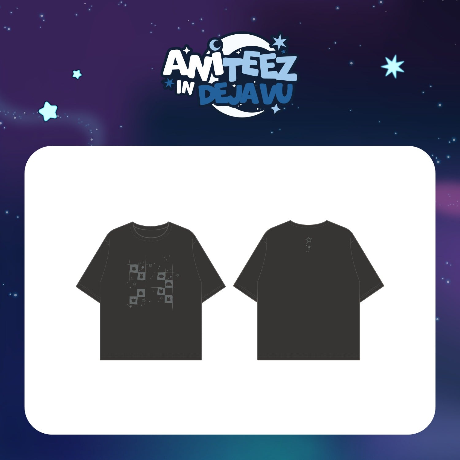 ATEEZ - x aniteez pop-up [aniteez in deja vu] md 09. short-sleeve t-shirt 2