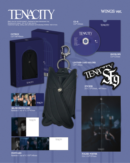 SF9 - TENACITY (2nd Album, Limited Stocks) [WINGS Ver.]