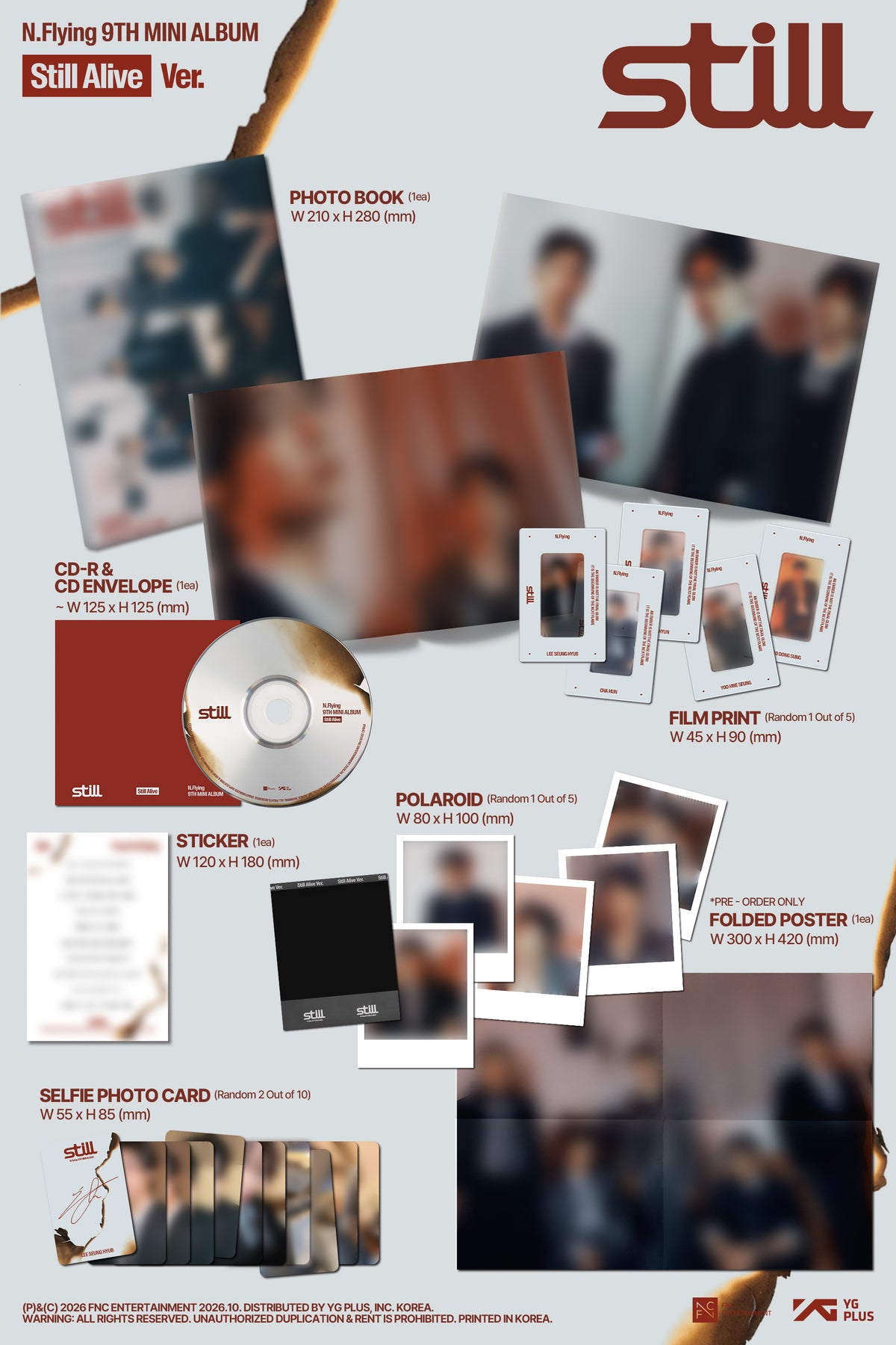 N.FLYING - Still [Photobook Ver.] [RANDOM]