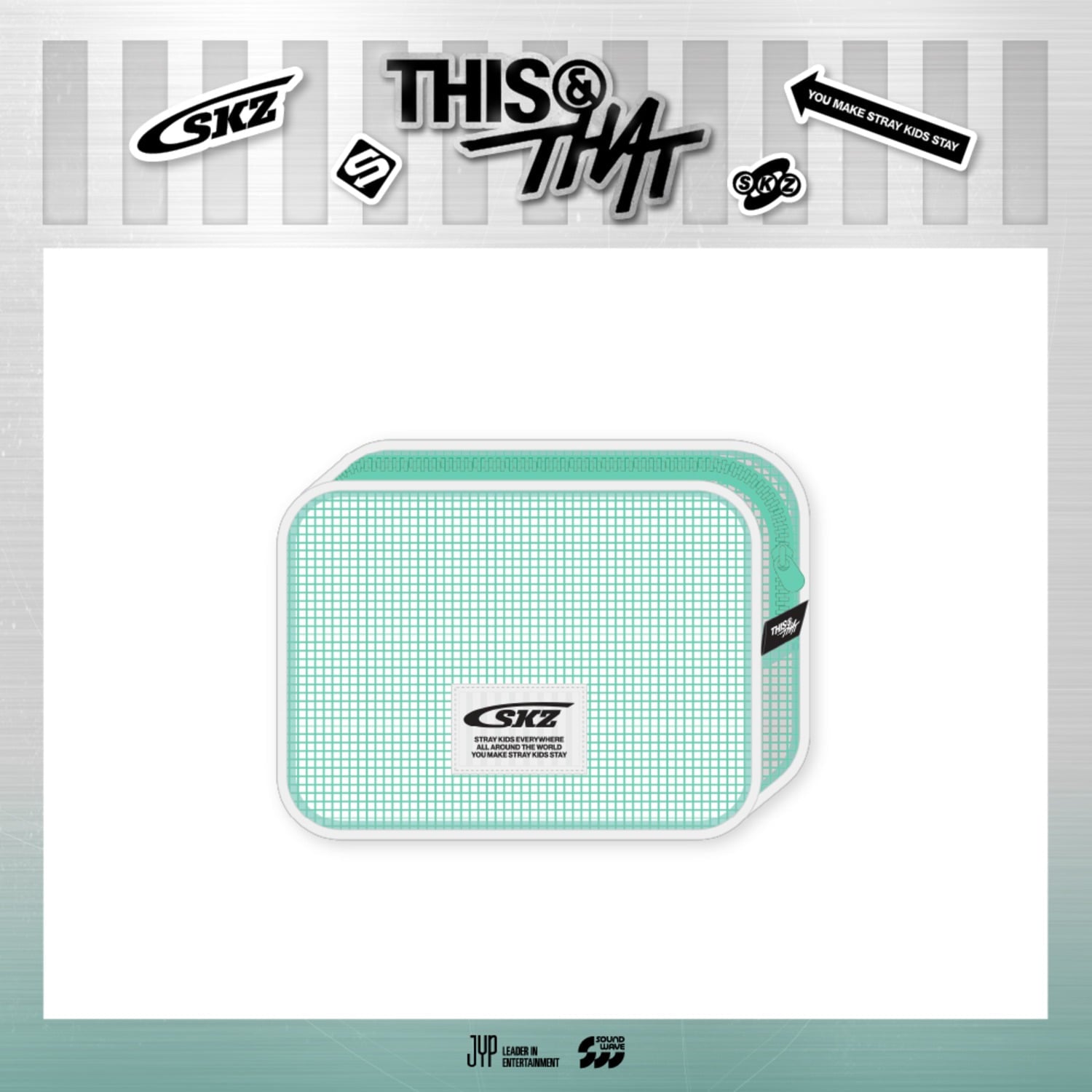 STRAY KIDS - [week 1] stray kids - [this &amp; that] pop-up store md 05. mesh pouch 1
