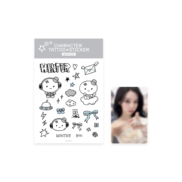AESPA - tattoo sticker set 1