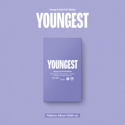 Young K - YOUNGEST (The 2nd Album) [Platform Album FANS Ver.]