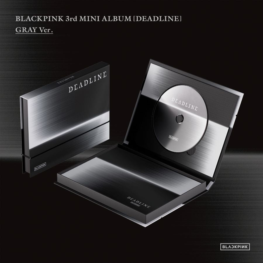 Gray Ver. BLACKPINK - DEADLINE 3rd Mini Album