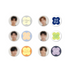 MONSTA X - monsta x pop-up monologue random pin button set 1