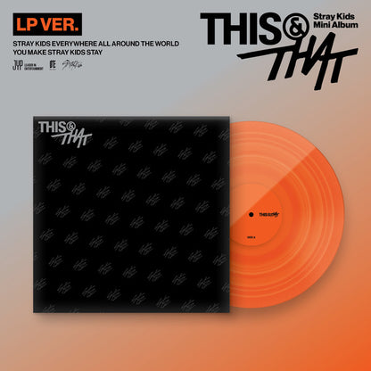 [POB] STRAY KIDS - THIS &amp; THAT (Limited Edition) [LP Ver.]