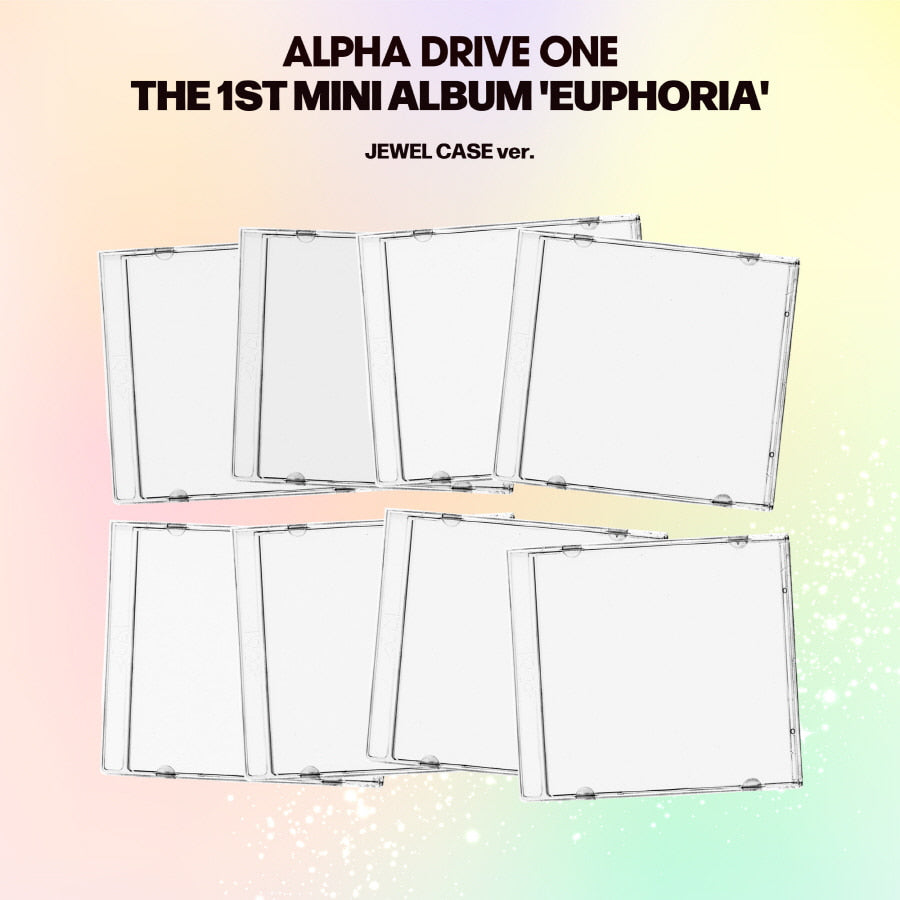 ALPHA DRIVE ONE – EUPHORIA (1st Mini Album) Jewel Case 8-Set
