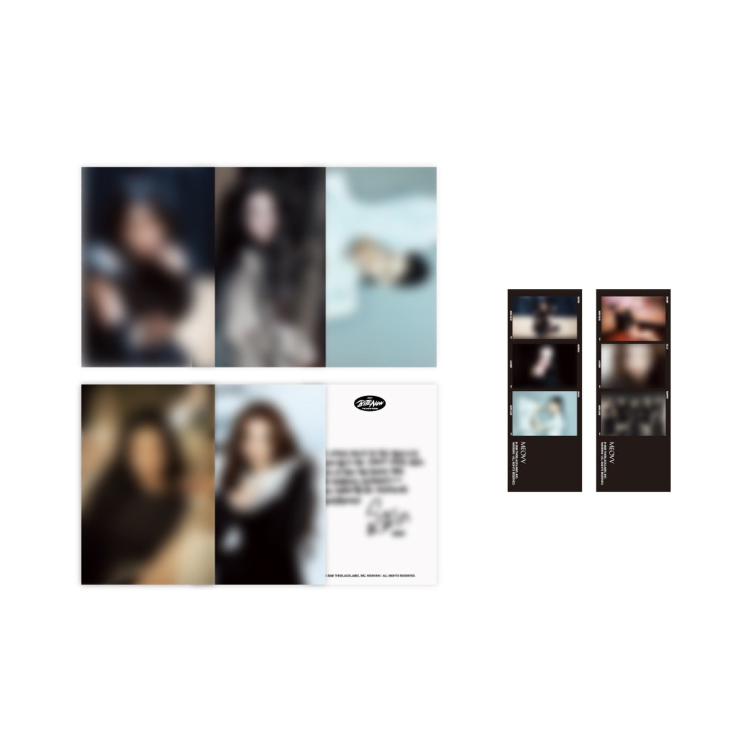 MEOVV - *additional sale* meovv - the 2nd ep album [bite now] pop-up md 02. postcard set 1