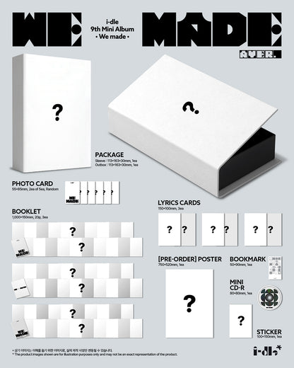 [POB] i-dle - We Made (Mini 9th Album) [A Ver.]