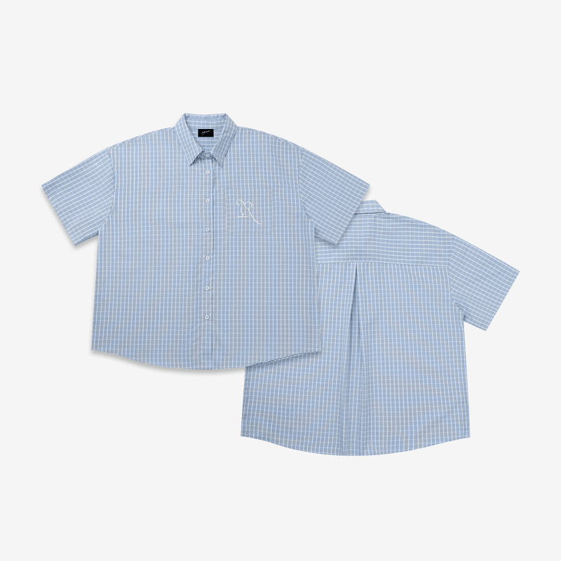 2PM - half check shirt - the return 1