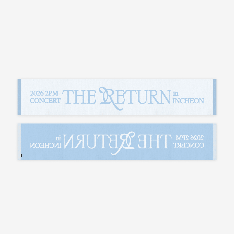 2PM - muffler towel - the return 1