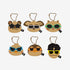 2PM - zoopm face keyring original tanned ver. - the return 1