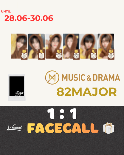 [Event Album]82MAJOR - FEELM (5TH MINI ALBUM) [PHOTOBOOK Ver.] [MUSICNDRAMA] [LuckyDraw] [Facecall]-product_vendor,FULL lowest price, EU shipping, Pre order benefit