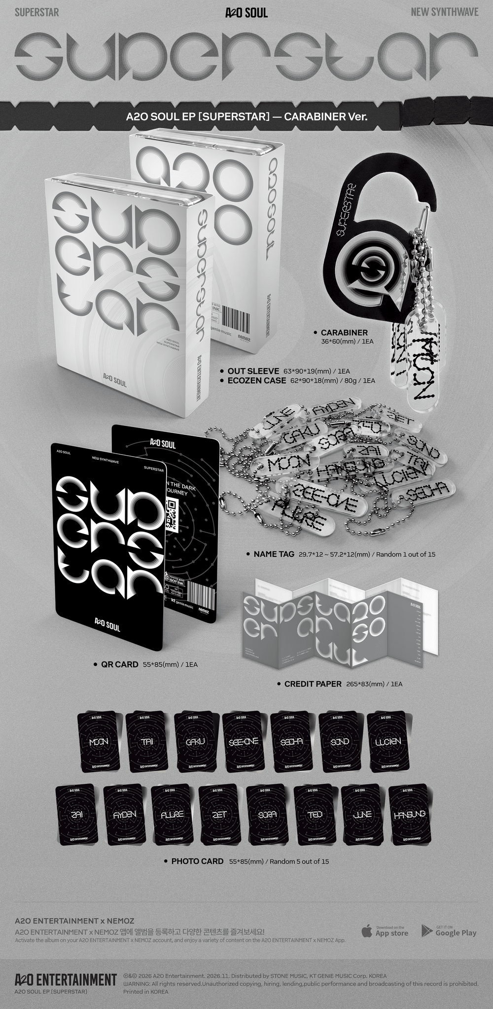 [album]A2O SOUL - SUPERSTAR [CARABINER Ver.]-