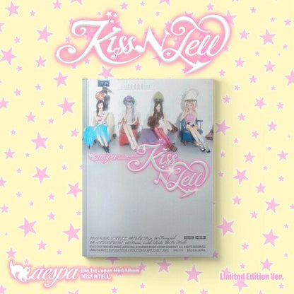 [Album]AESPA - Kiss N Tell [Limited Edition Ver.]-product_vendor, lowest price, EU shipping, Pre order benefit