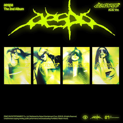 [Album]AESPA (에스파) - Lemonade (2nd Regular Album) [ACID] [RANDOM] - product_vendor,