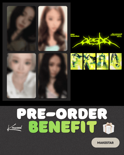 [Album]AESPA (에스파) - Lemonade (2nd Regular Album) [ACID] [RANDOM] [MAKESTAR]-product_vendor,FULL lowest price, EU shipping, Pre order benefit