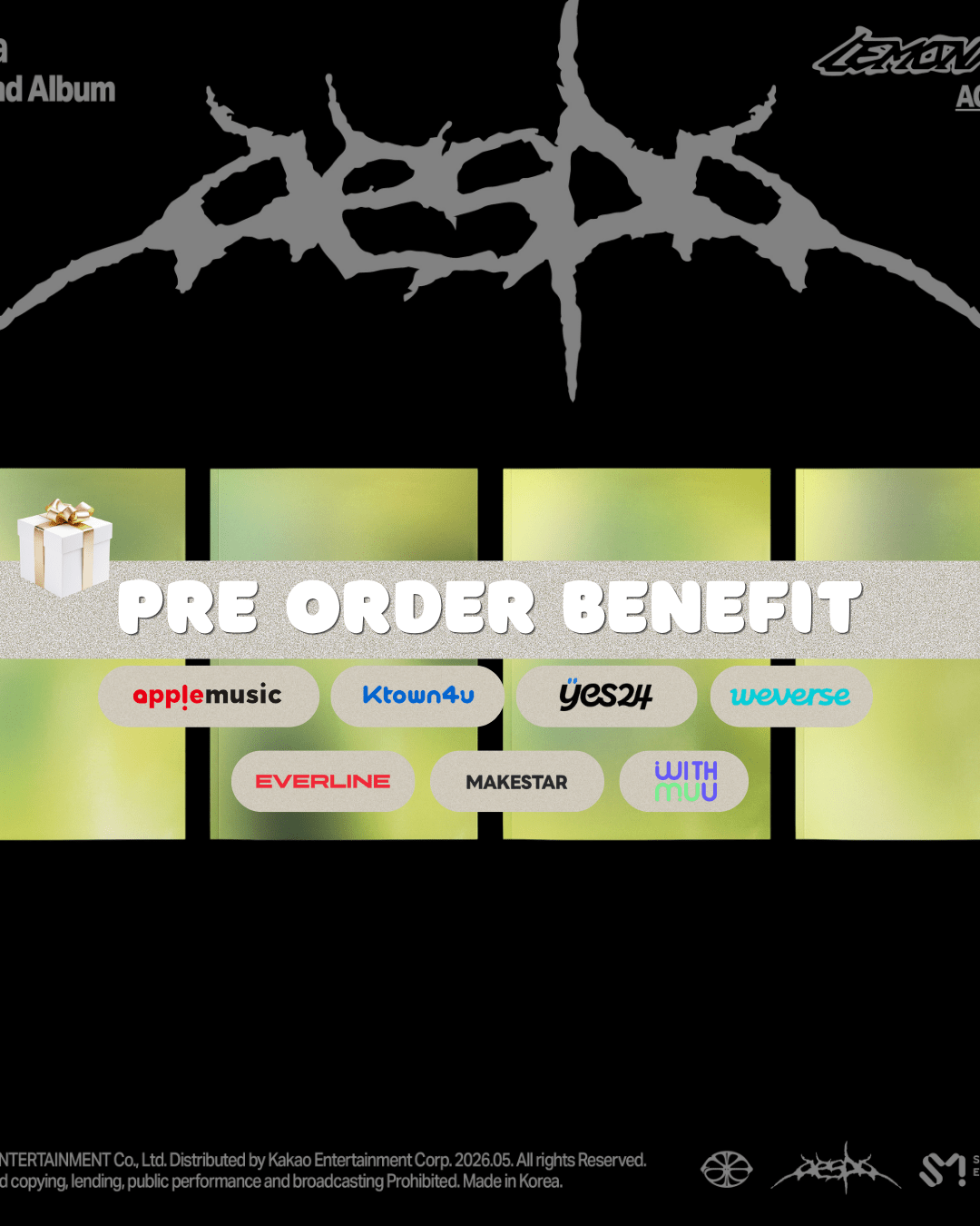 [Album]AESPA (에스파) - Lemonade (2nd Regular Album) [ACID] [RANDOM] - product_vendor,