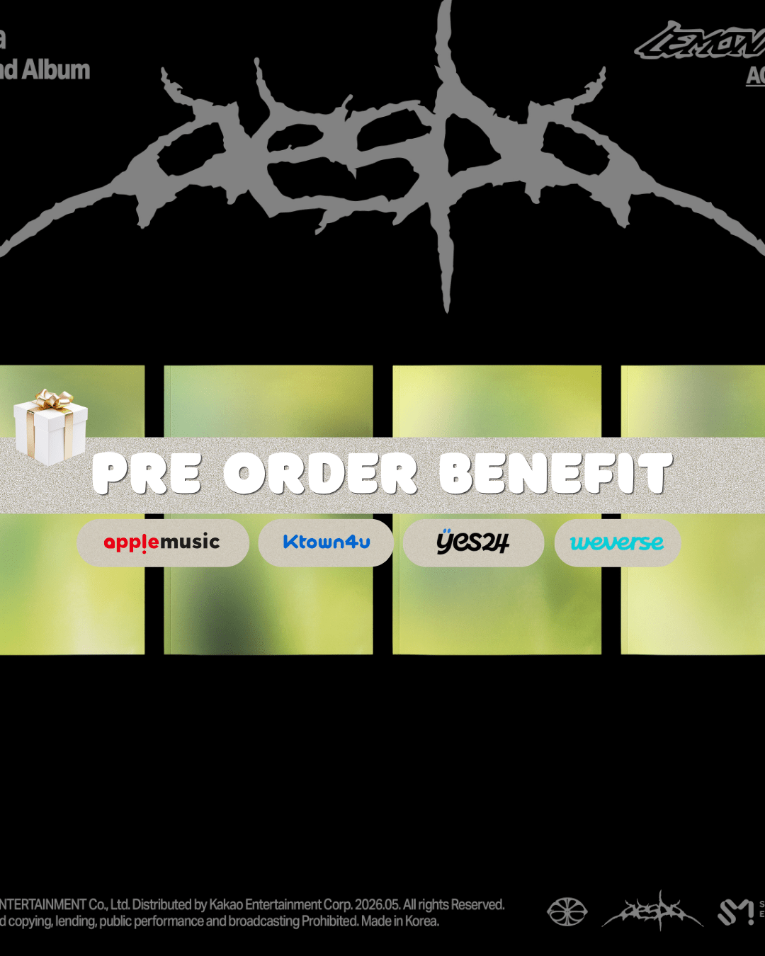 [Album]AESPA (에스파) - Lemonade (2nd Regular Album) [ACID] [SET] - product_vendor,