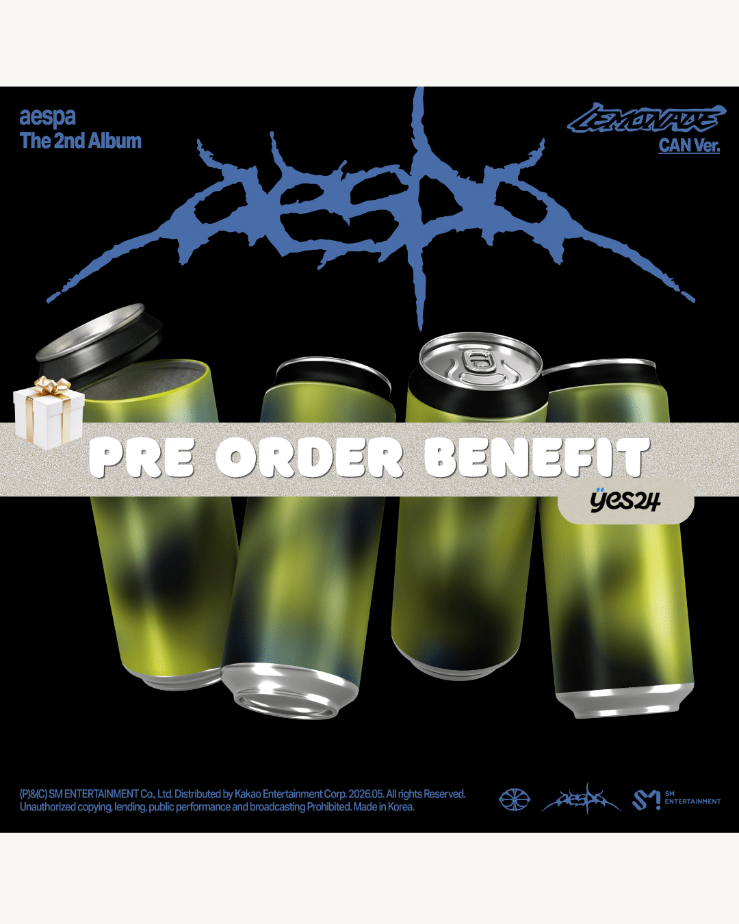 [Album]AESPA (에스파) - Lemonade (2nd Regular Album) [CAN] [SET] - product_vendor,