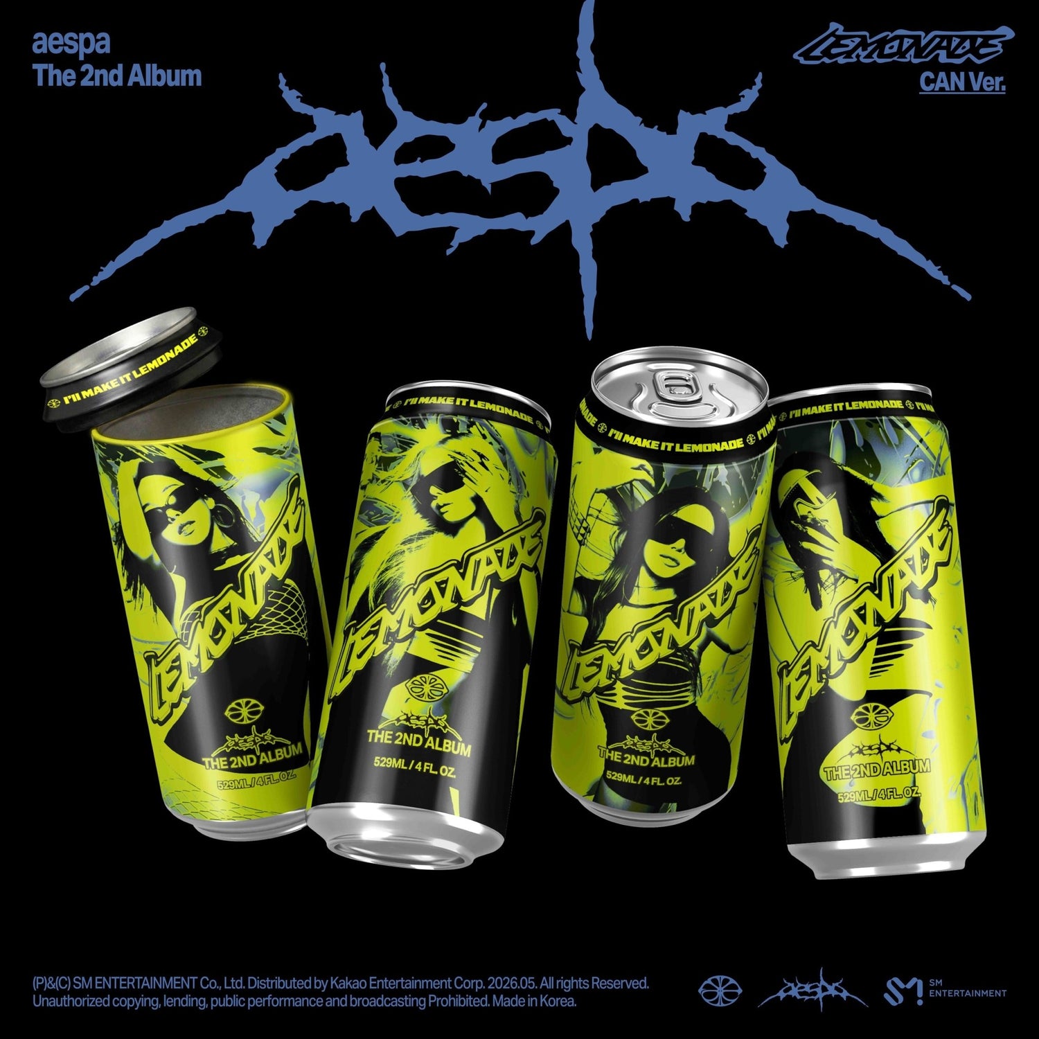 [Album]AESPA (에스파) - Lemonade (2nd Regular Album) [CAN] [SET] - product_vendor,