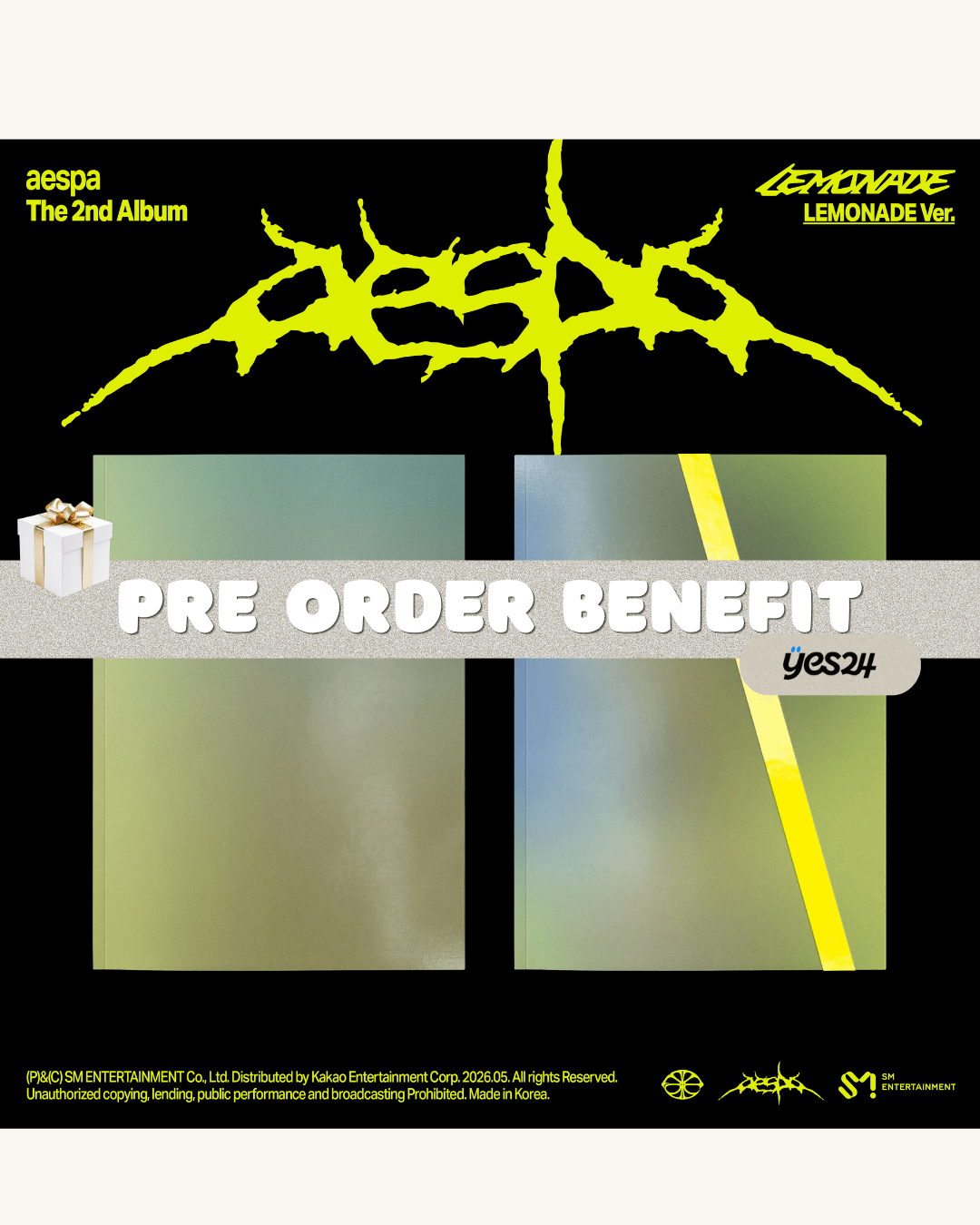 [Album]AESPA (에스파) - Lemonade (2nd Regular Album) [LEMONADE] [SET] - product_vendor,