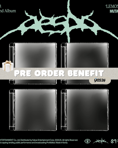 [Album]AESPA (에스파) - Lemonade (2nd Regular Album) [MUTANT] [RANDOM] - product_vendor,