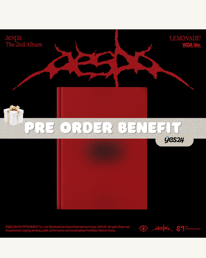 [Album]AESPA (에스파) - Lemonade (2nd Regular Album) [WDA] - product_vendor,