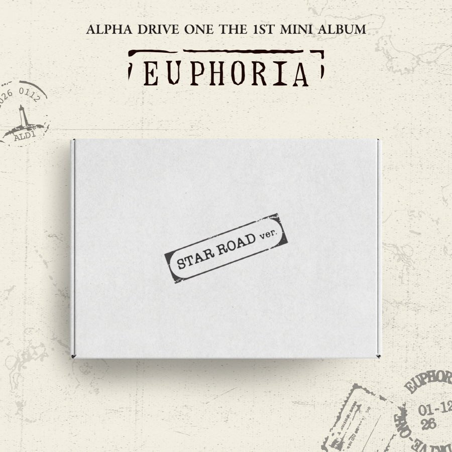 [Album]ALPHA DRIVE ONE (알파드라이브원) – EUPHORIA (1st Mini Album) [STAR ROAD ver.] - product_vendor,