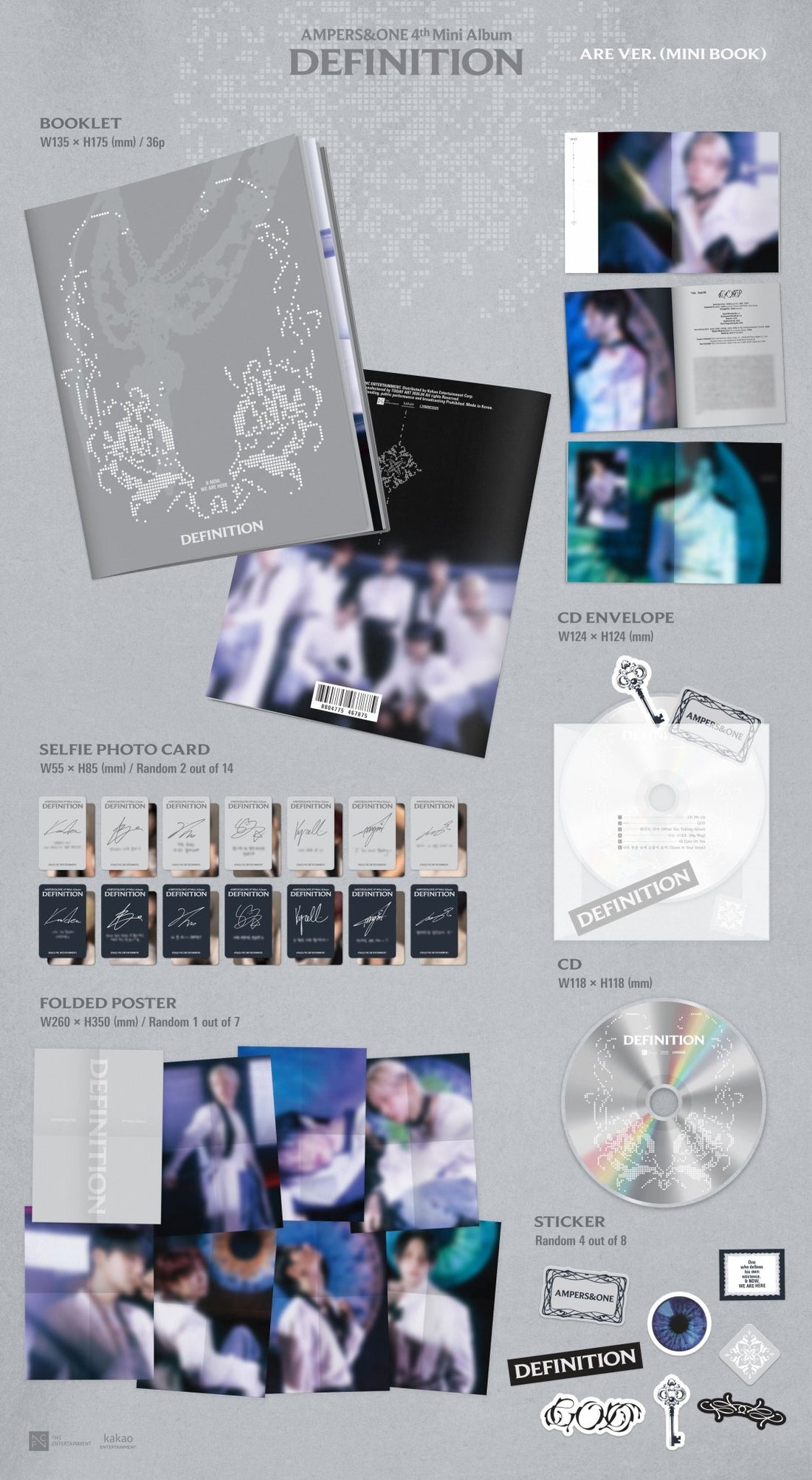 [Album]AMPERS&amp;ONE DEFINITION (4th Mini Album) (ARE Ver.) - product_vendor,