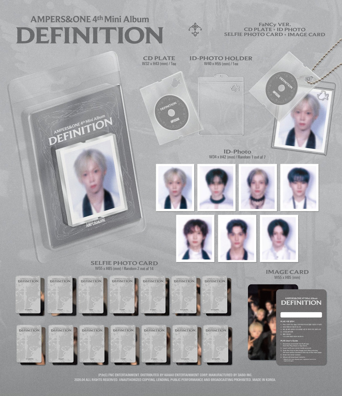 [Album]AMPERS&amp;ONE DEFINITION (4th Mini Album) (FaNCy Ver.) - product_vendor,