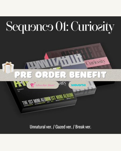 [Album]AND2BLE (앤더블) - Sequence 01: Curiosity (1st Mini Album) [CHOOSE] - product_vendor,WHO&