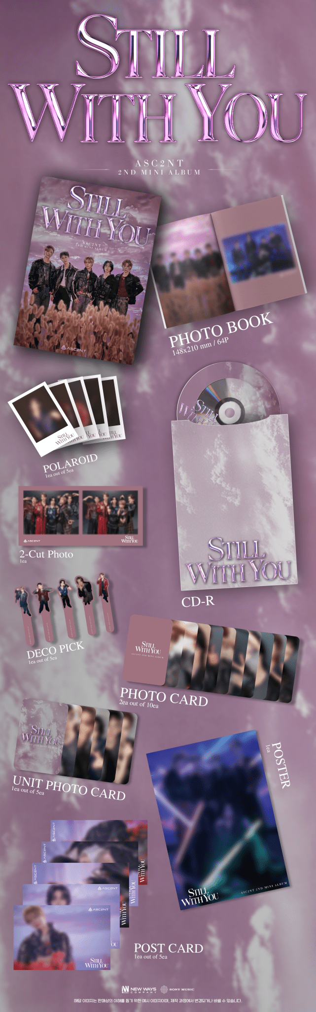 [Album]ASC2NT - Still with you-product_vendor, lowest price, EU shipping, Pre order benefit