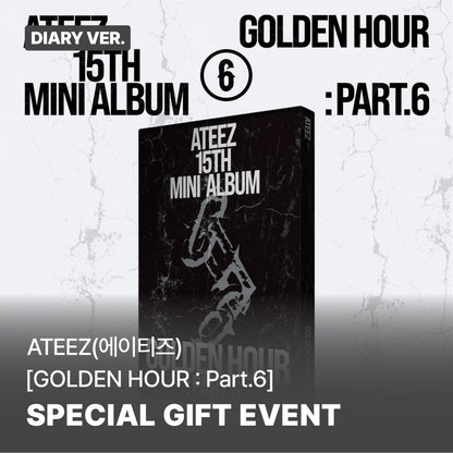 ATEEZ - GOLDEN HOUR : Part.6 (15th mini) [Diary Ver.] [SOUNDWAVE]