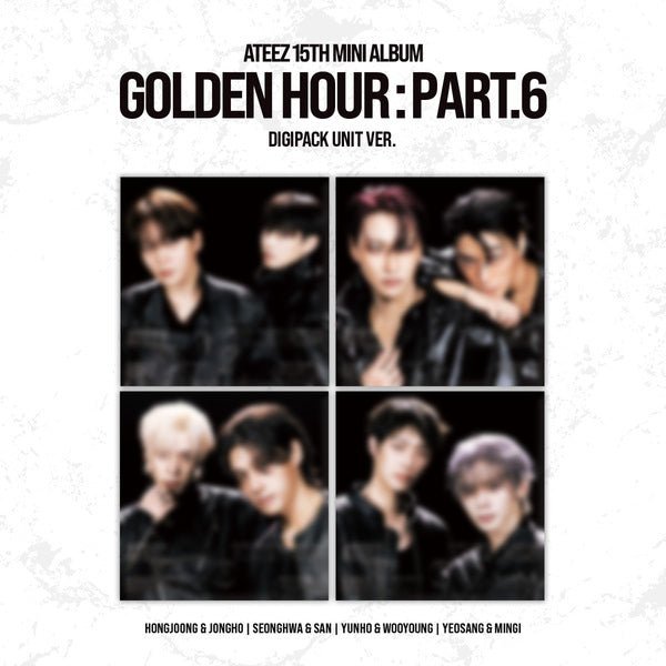 [album]ATEEZ - GOLDEN HOUR : Part.6 (15th mini) [DIGIPACK UNIT Ver.] [RANDOM]-
