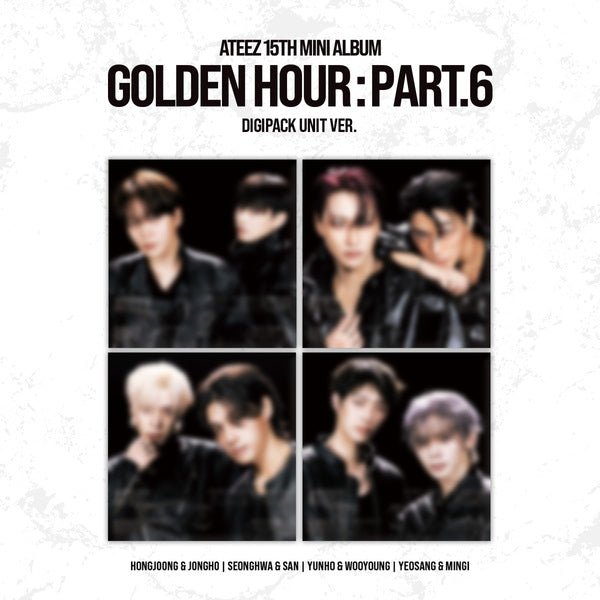 [album]ATEEZ - GOLDEN HOUR : Part.6 (15th mini) [DIGIPACK UNIT Ver.] [RANDOM]-