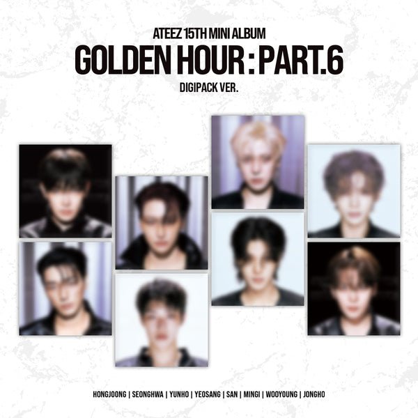 [album]ATEEZ - GOLDEN HOUR : Part.6 (15th mini) [DIGIPACK Ver.] [RANDOM]-