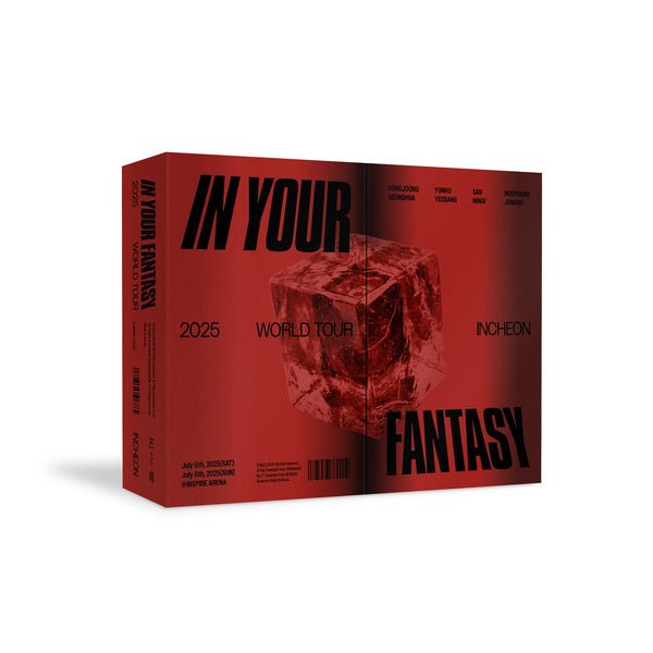 [DVD / Blu-ray]ATEEZ - IN YOUR FANTASY (2025 WORLD TOUR IN INCHEON DVD)-product_vendor, lowest price, EU shipping, Pre order benefit