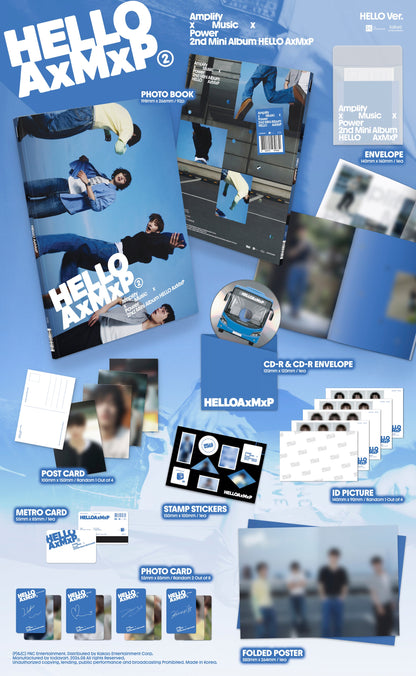 [Album]AXMXP - HELLO AxMxP [HELLO / AGAIN Ver.] [SET]-product_vendor, lowest price, EU shipping, Pre order benefit
