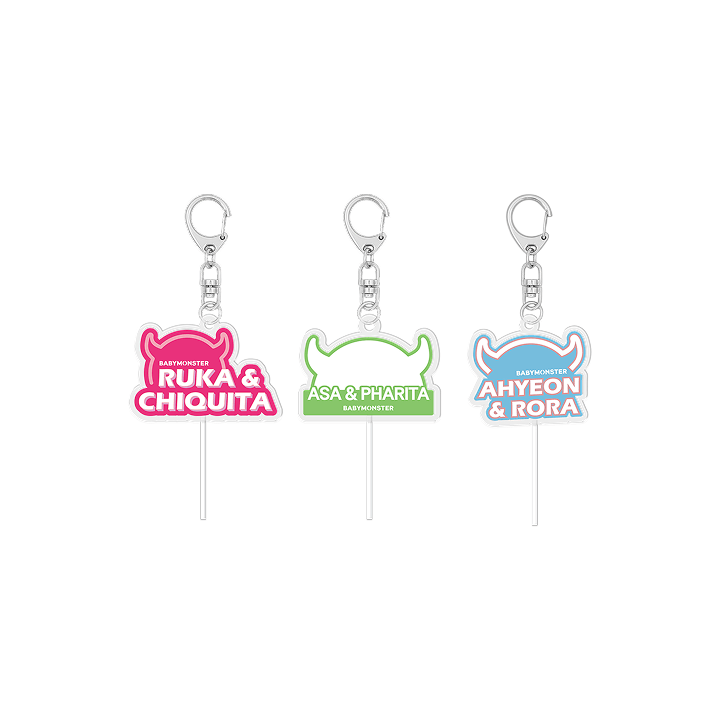 Babymonster - [bmhouse] babymonster acrylic keyring set 1