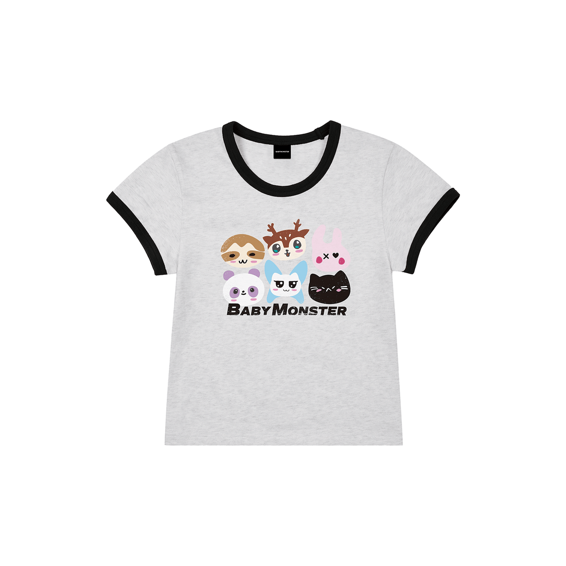 Babymonster - [choomtour] babymonster character ringer t-shirt 1