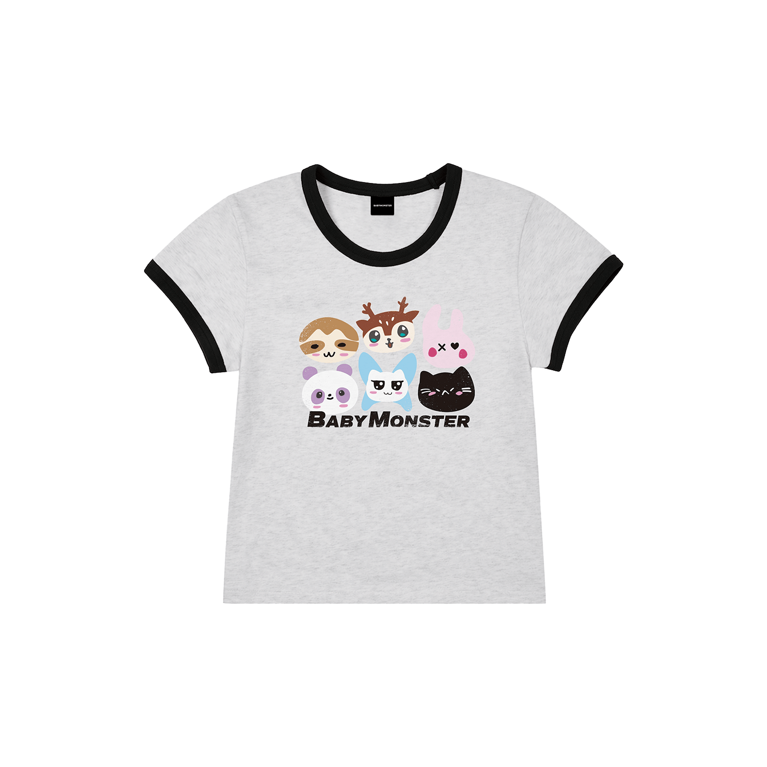 Babymonster - [choomtour] babymonster character ringer t-shirt 1